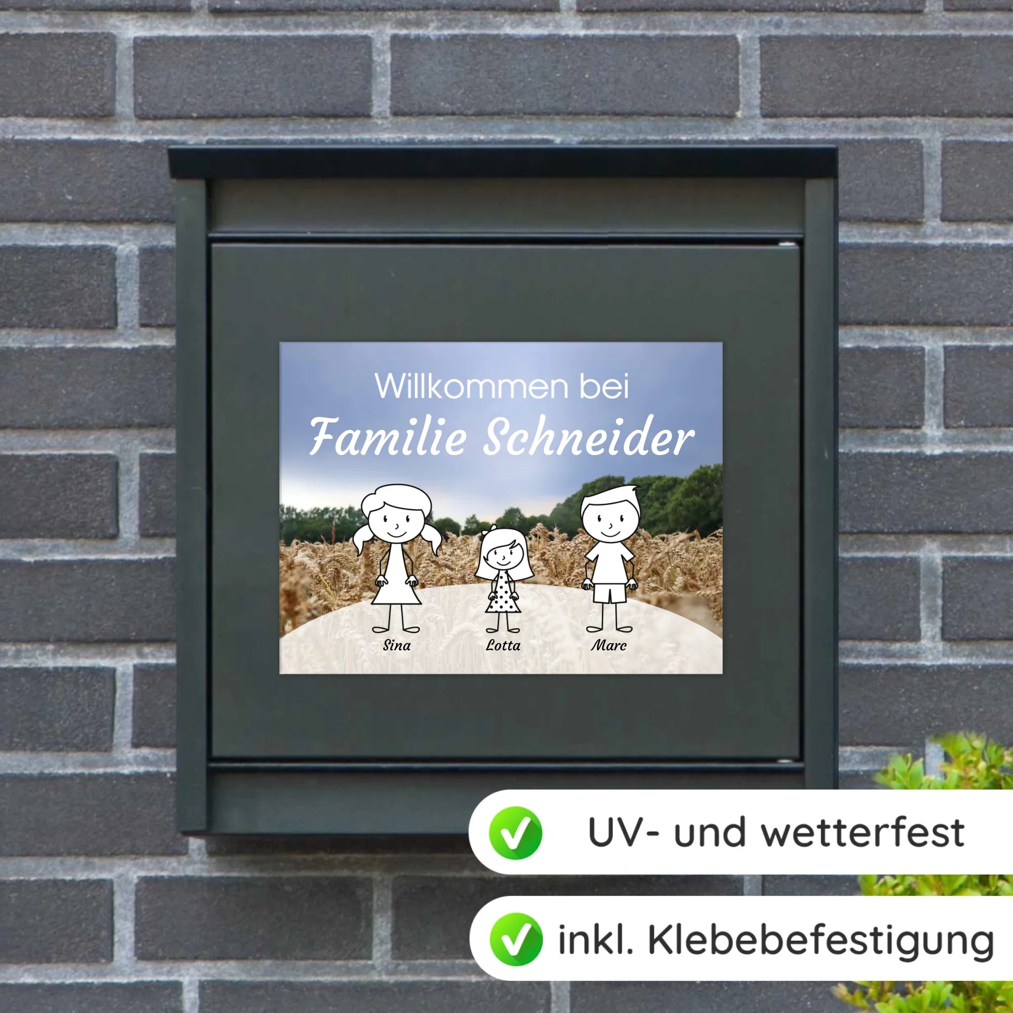 Briefkasten-Mockup