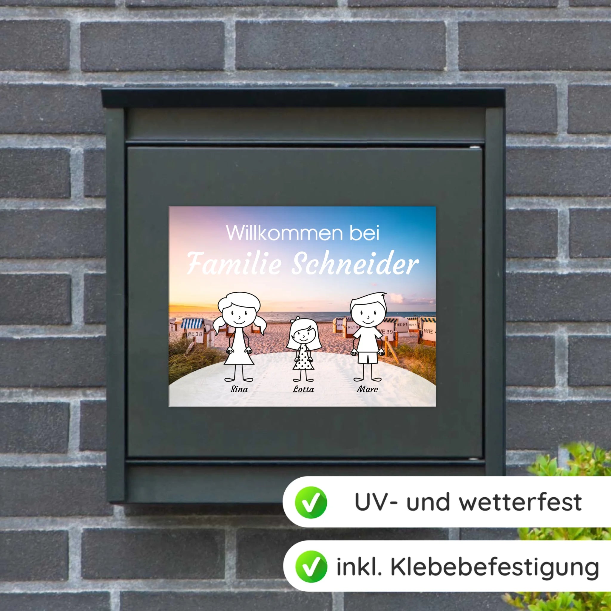 Briefkasten-Mockup